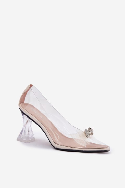 Czółenka Model Vinceza 62213 Beige - Step in style Step in style Czółenka Model Vinceza 62213 Beige - Step in style Step in style