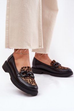 Mokasyny Model Laura Messi 2965 Black - Step in style Step in style