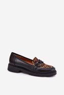 Mokasyny Model Laura Messi 2965 Black - Step in style Step in style Mokasyny Model Laura Messi 2965 Black - Step in style Step in style