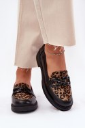 Mokasyny Model Laura Messi 2965 Black - Step in style Step in style Mokasyny Model Laura Messi 2965 Black - Step in style Step in style