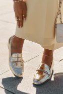 Mokasyny Model Maciejka K6809-25 Gold - Step in style Step in style