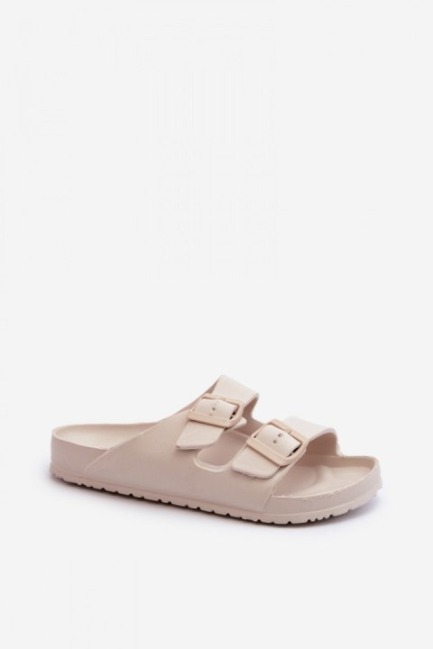 Sandał Klapki Model Luciene 24SD97-7738 Beige - Step in style Step in style Sandał Klapki Model Luciene 24SD97-7738 Beige - Step in style Step in style