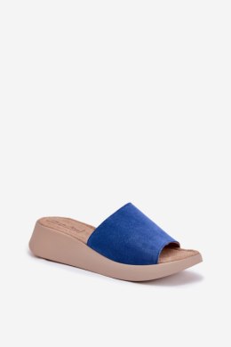 Sandał Klapki Model Panto Fino RR267041 Blue - Step in style Step in style