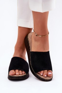 Sandał Klapki Model Panto Fino RR267043 Black - Step in style Step in style
