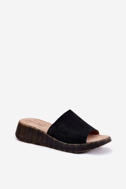 Sandał Klapki Model Panto Fino RR267043 Black - Step in style Step in style