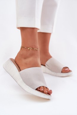 Sandał Klapki Model Panto Fino RR267044 Grey - Step in style Step in style