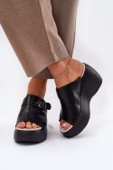 Sandał Klapki Model S.Barski LR51-542 Black - Step in style Step in style Sandał Klapki Model S.Barski LR51-542 Black - Step in style Step in style