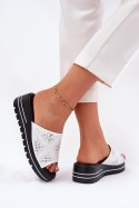 Sandał Klapki Model Vinceza 41477 White - Step in style Step in style Sandał Klapki Model Vinceza 41477 White - Step in style Step in style
