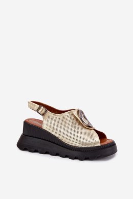 Sandały Model Artiker 56C0109 Gold - Step in style Step in style