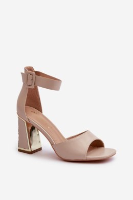 Sandały Model Rosazara 24SD35-6815 Beige - Step in style Step in style