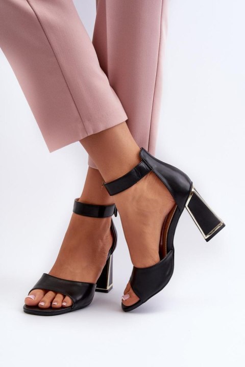 Sandały Model Rosazara 24SD35-6815 Black - Step in style Step in style Sandały Model Rosazara 24SD35-6815 Black - Step in style Step in style