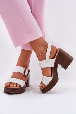 Sandały Model Vinceza 17387 White - Step in style Step in style