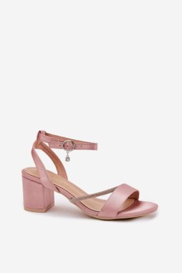 Sandały Model Vinceza 20268 Pink - Step in style Step in style