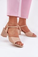 Sandały Model Vinceza 20275 Beige - Step in style Step in style Sandały Model Vinceza 20275 Beige - Step in style Step in style