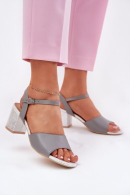 Sandały Model Vinceza 20275 Grey - Step in style Step in style