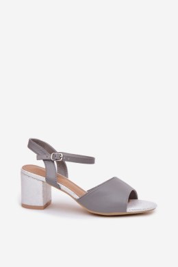 Sandały Model Vinceza 20275 Grey - Step in style Step in style