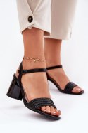 Sandały Model Vinceza 62228 Black - Step in style Step in style Sandały Model Vinceza 62228 Black - Step in style Step in style
