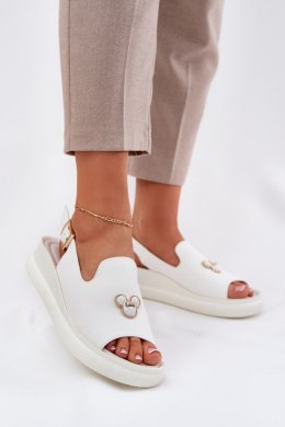 Sandały Model Vinceza 66757 White - Step in style Step in style