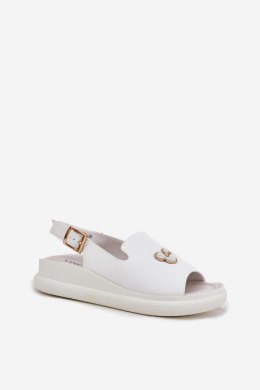 Sandały Model Vinceza 66757 White - Step in style Step in style