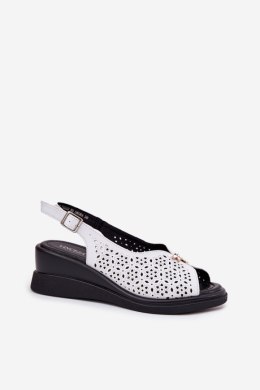 Sandały Model Vinceza 79529 White - Step in style Step in style