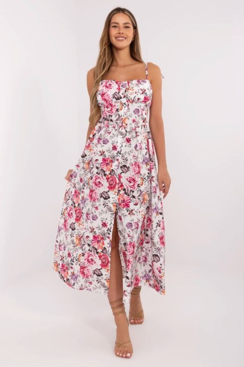 Sukienka Model MI-SK-23817-12.95 White/Pink - Italy Moda Italy Moda
