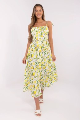 Sukienka Model MI-SK-23817.40 Ecru - Italy Moda Italy Moda