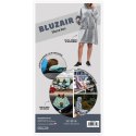 Bluzair Bluza Koc Oversize Polska Jasny Szary 4w1