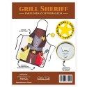 Grill Sheriff fartuszek GRILLOWY otwieracz GRATIS Grill Sheriff fartuszek GRILLOWY otwieracz GRATIS