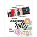 Nitly FOLK Fartuszek Sukienka fartuch damski CZARNY Nitly FOLK Fartuszek Sukienka fartuch damski CZARNY
