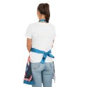 Nitly Paradise Blue - Fartuszek Sukienka- prezent dla eleganckiej Kobiety Nitly Paradise Blue - Fartuszek Sukienka- prezent dla eleganckiej Kobiety
