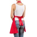 Nitly Red Fartuszek Sukienka fartuch damski POLSKI Nitly Red Fartuszek Sukienka fartuch damski POLSKI