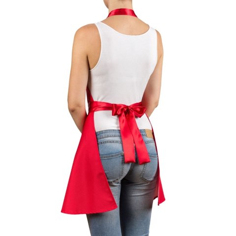 Nitly Red Fartuszek Sukienka fartuch damski POLSKI Nitly Red Fartuszek Sukienka fartuch damski POLSKI