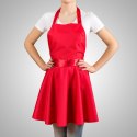 Nitly Red Fartuszek Sukienka fartuch damski POLSKI Nitly Red Fartuszek Sukienka fartuch damski POLSKI