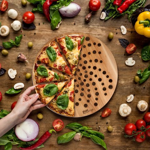 Pizza Aerator Deska do Pizzy 35 cm z Otworami Pizza Aerator Deska do Pizzy 35 cm z Otworami