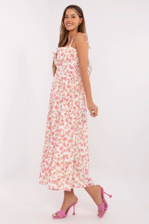 Sukienka Model MI-SK-23817-2.00 Ecru - Italy Moda Italy Moda Sukienka Model MI-SK-23817-2.00 Ecru - Italy Moda Italy Moda