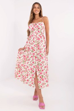 Sukienka Model MI-SK-23817-3.96 Ecru - Italy Moda Italy Moda