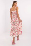 Sukienka Model MI-SK-23817-3.96 Ecru - Italy Moda Italy Moda Sukienka Model MI-SK-23817-3.96 Ecru - Italy Moda Italy Moda