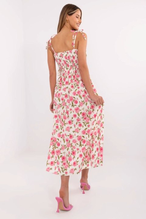 Sukienka Model MI-SK-23817-3.96 Ecru - Italy Moda Italy Moda Sukienka Model MI-SK-23817-3.96 Ecru - Italy Moda Italy Moda