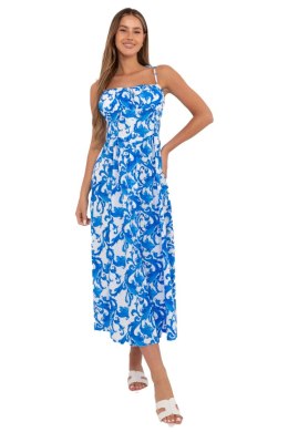 Sukienka Model MI-SK-23817-9.81 White/Blue - Italy Moda Italy Moda