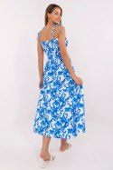 Sukienka Model MI-SK-23817-9.81 White/Blue - Italy Moda Italy Moda Sukienka Model MI-SK-23817-9.81 White/Blue - Italy Moda Italy Moda