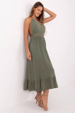 Sukienka Model MI-SK-88573.83 Khaki - Italy Moda Italy Moda