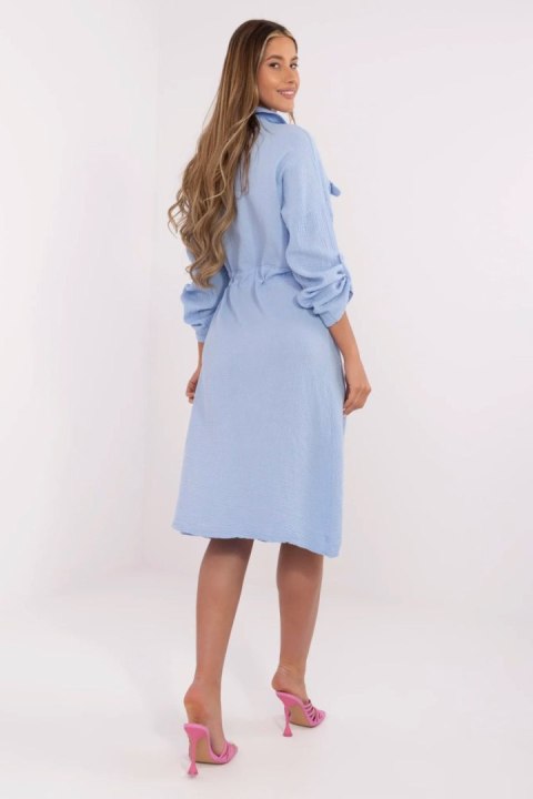 Sukienka Model MI-SK-91166.73 Light Blue - Italy Moda Italy Moda Sukienka Model MI-SK-91166.73 Light Blue - Italy Moda Italy Moda