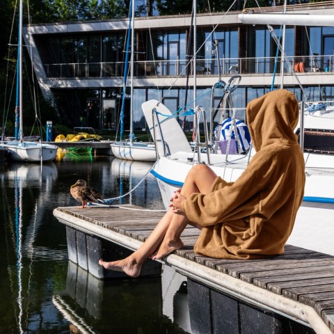 Bluzair Bluza Koc Oversize Kaptur Polska Toffee Bluzair Bluza Koc Oversize Kaptur Polska Toffee