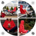 Bluzair SUPER MAMA - Bluza koc - Czerwony - prezent dla mamy - dzień matki