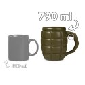 Gigantyczny Kubek Granat Zielony prezent dla niego