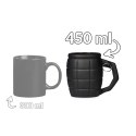 Kubek Granat Czarny 450ml dla niego chłopaka męża Kubek Granat Czarny 450ml dla niego chłopaka męża