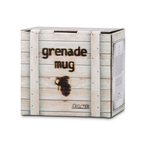 Kubek Granat Czarny 450ml dla niego chłopaka męża Kubek Granat Czarny 450ml dla niego chłopaka męża