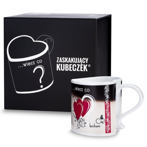 Zaskakujący Kubeczek Deluxe magiczny Walentynki Zaskakujący Kubeczek Deluxe magiczny Walentynki
