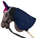 Derka dwustronna i nauszniki Skippi dla Hobby Horse - fuksja i granat Derka dwustronna i nauszniki Skippi dla Hobby Horse - fuksja i granat