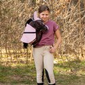 Derka dwustronna i nauszniki Skippi dla Hobby Horse - różowa i szara Derka dwustronna i nauszniki Skippi dla Hobby Horse - różowa i szara